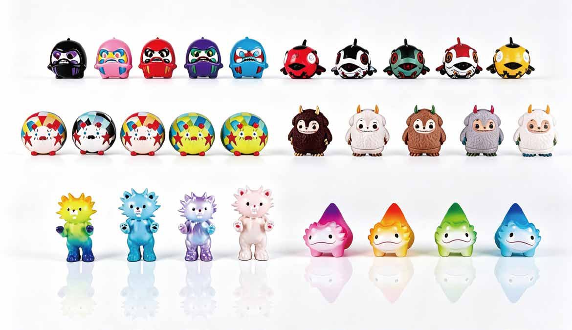 Sofubi Mini Figures