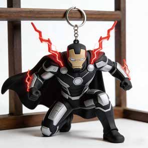 Hero Keychain — Thunder